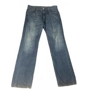 Levi 559 Relaxed Straight 36x34 Men's Blue Denim Jeans